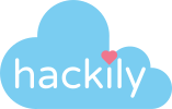 The final Hackily Logo