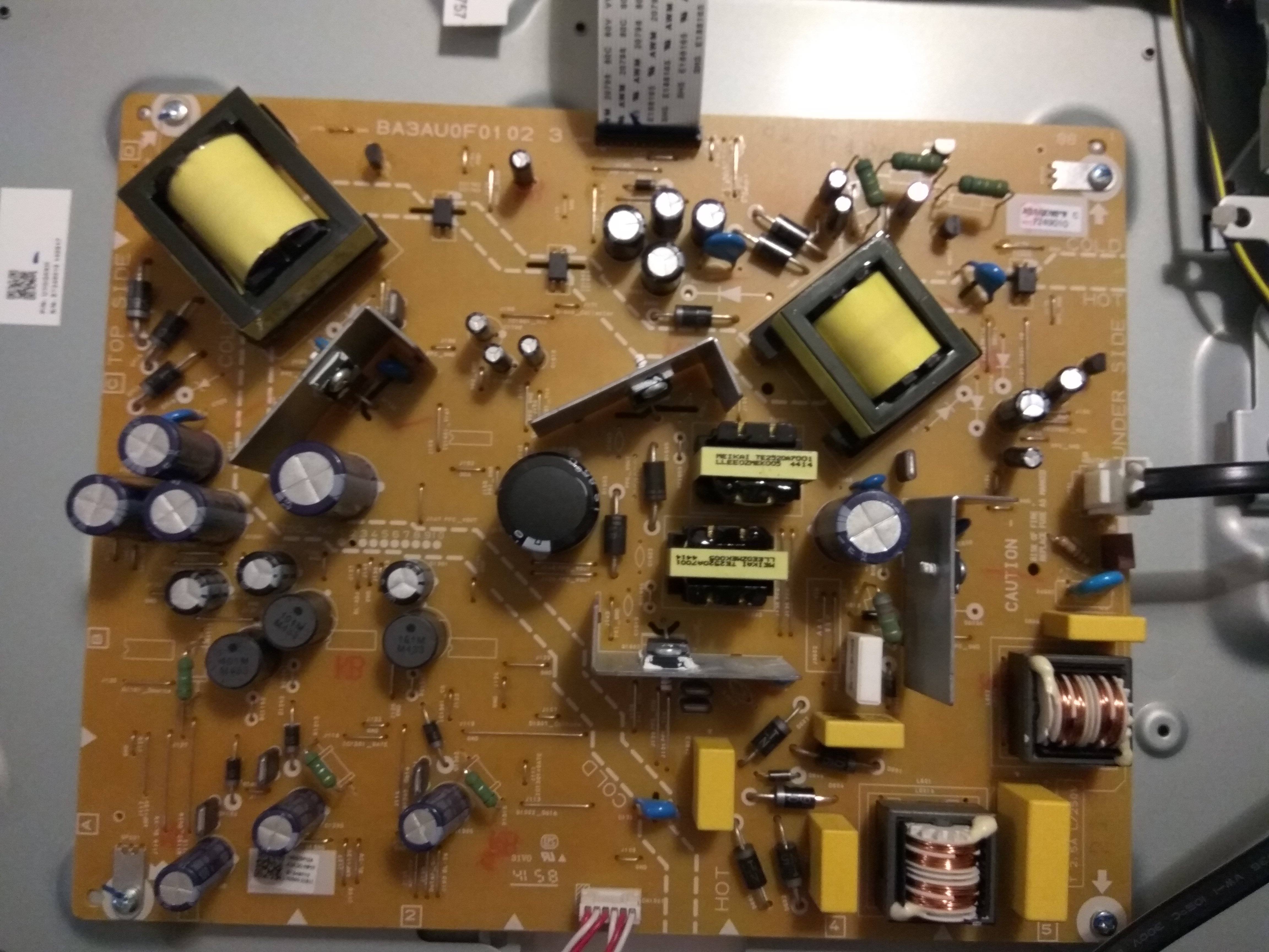 The power supply board